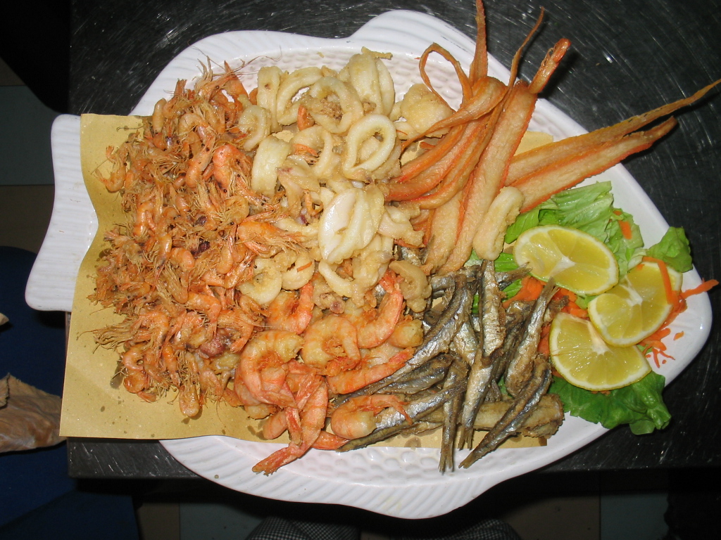 Piatto tipico di pesce