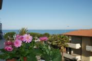 vista sul mare dal terrazzo